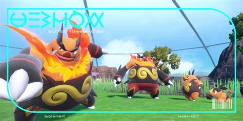 Pokemon Scarlet & Violet: Mighty Emboar 7 Star Tera Raid .